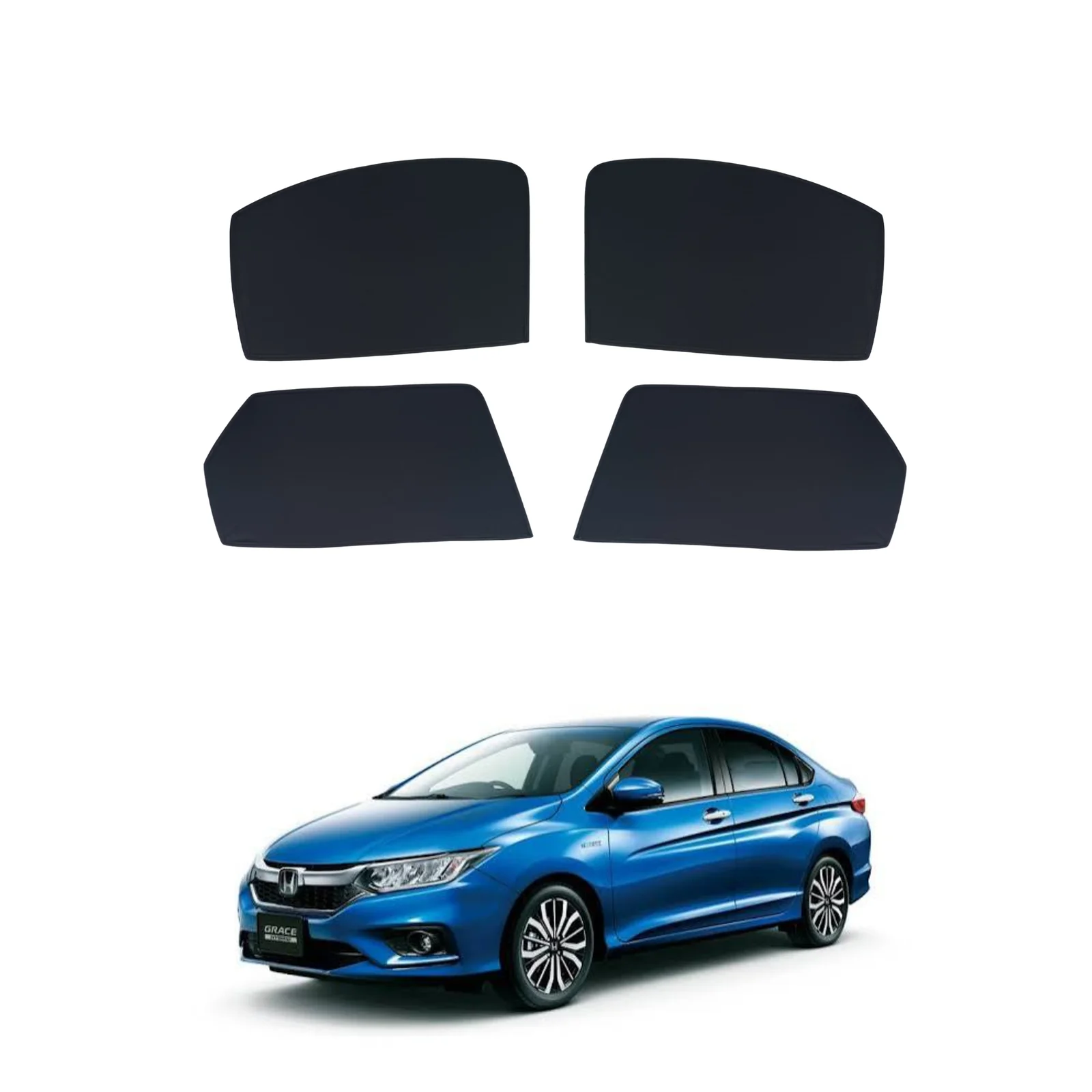 Honda Grace 2014-2020 Flexible Foldable Window Sun Shades