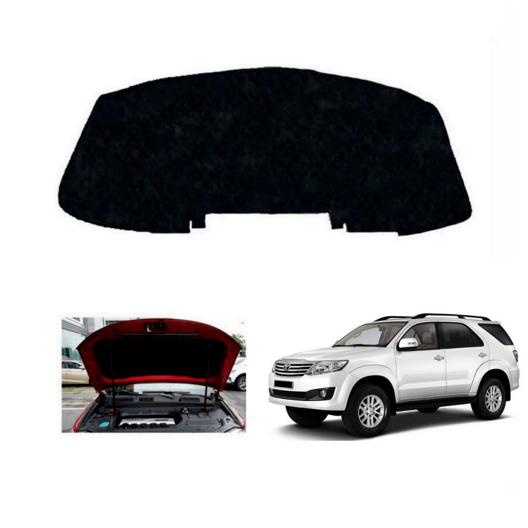 Toyota Fortuner 2015 | Bonnet Insulator | Heat Proofing & Sound Proofing with Clips