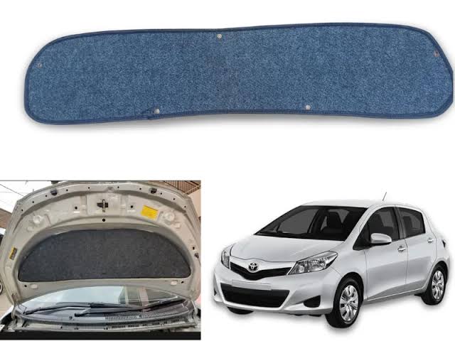 Toyota Vitz 2013-2019 Bonnet Insulator Namda with Clips – Thickness 5mm view 4
