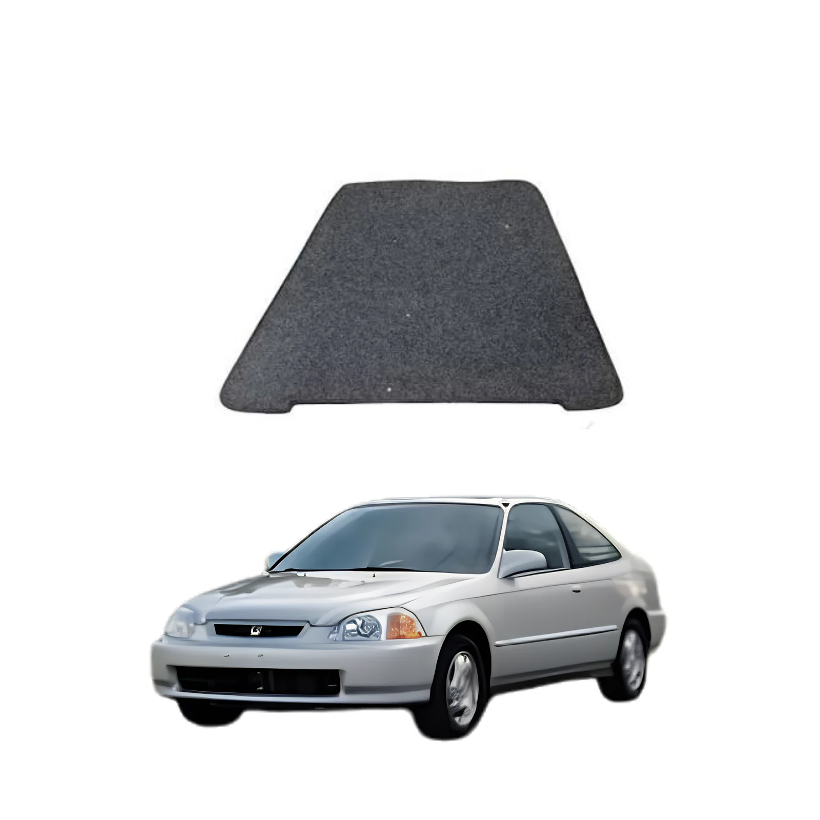 Honda Civic 1996-2000 Bonnet Insulator Namda with Clips – Thickness 5mm