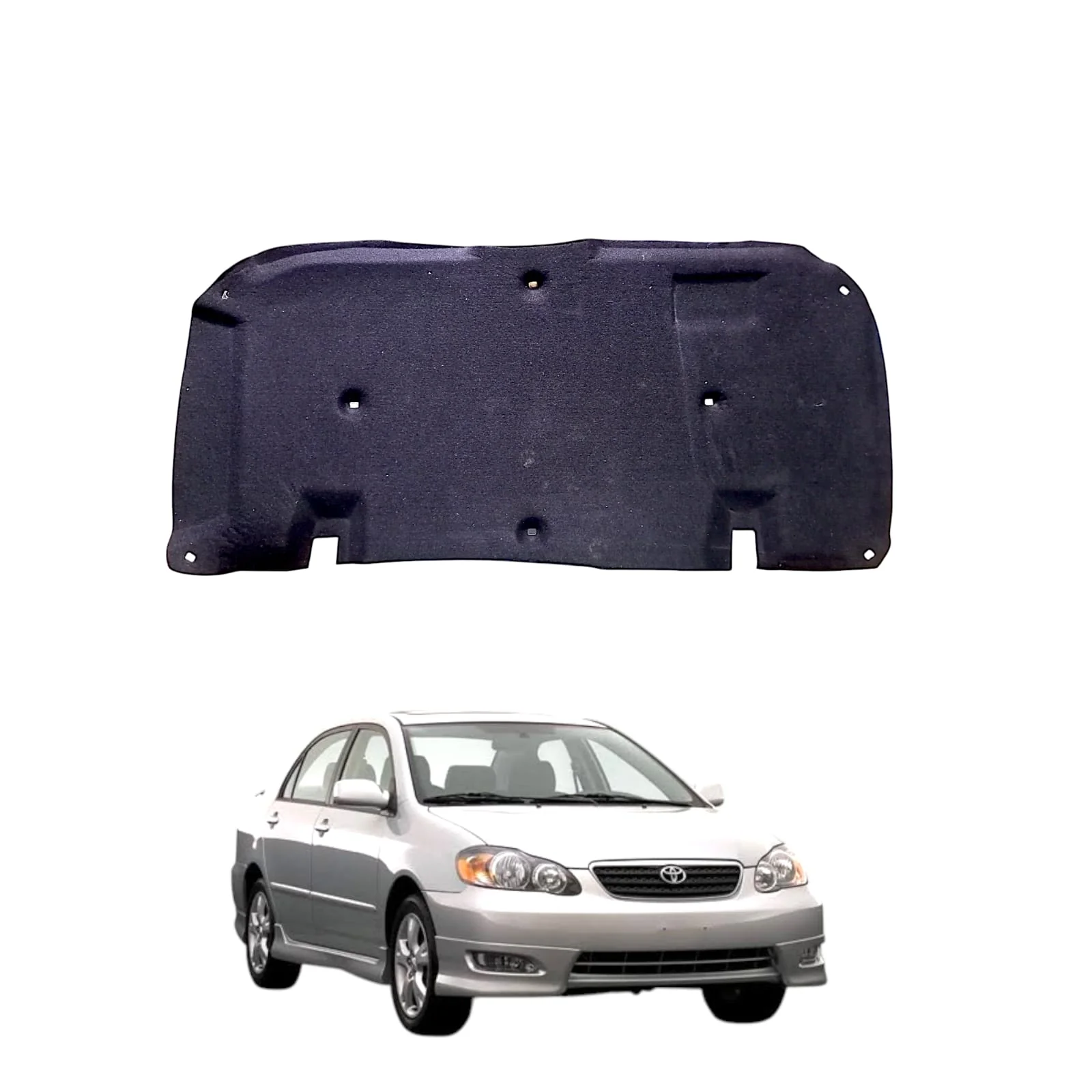 OEM Fiber Bonnet Insulator Namda for Toyota Corolla 2003-2007