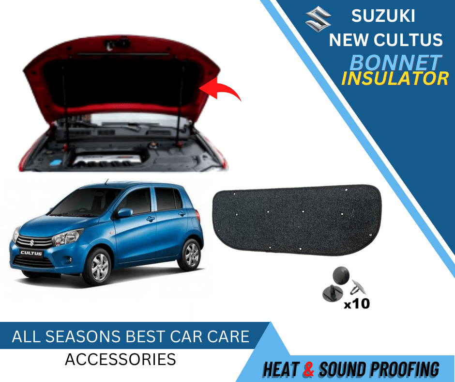 Suzuki Cultus Bonnet Insulator For Heat Resistance & Sound Proofing
