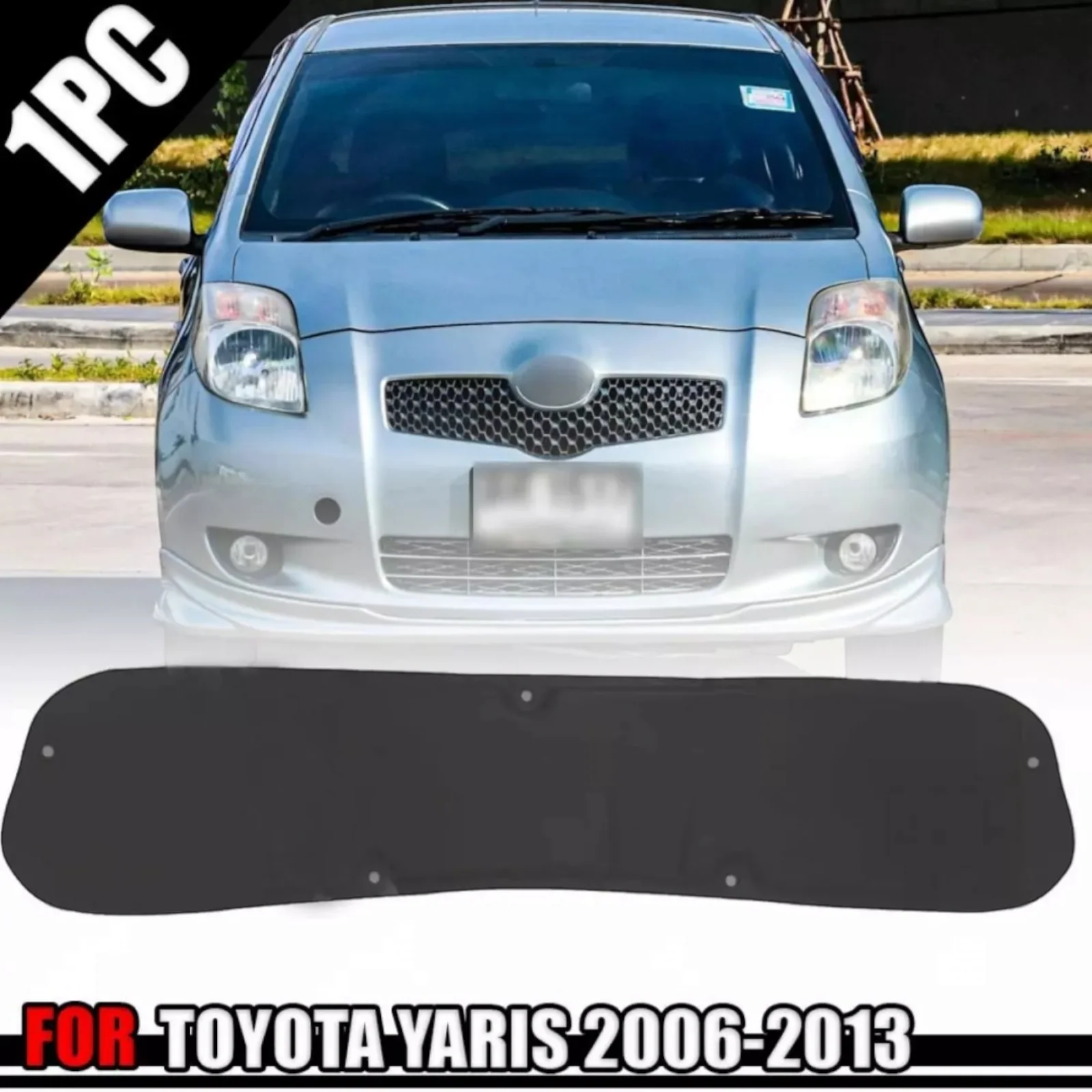 Toyota Vitz 2005-2010 Bonnet Insulator Namda with Clips – Thickness 5mm view 5