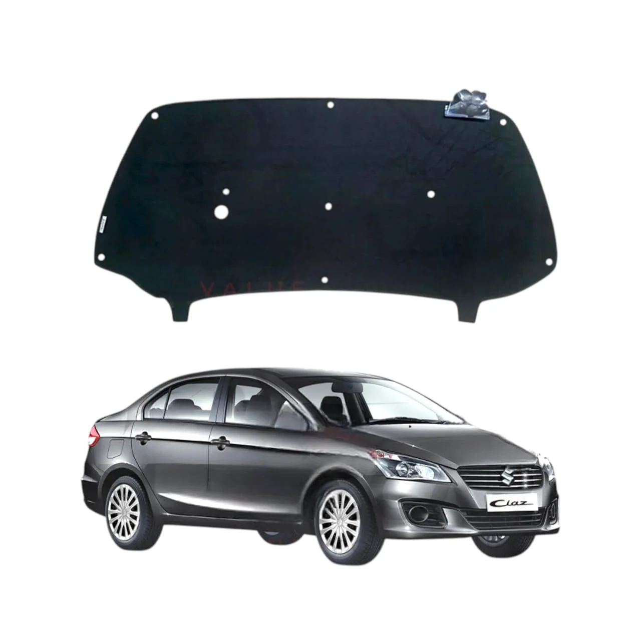 Suzuki Ciaz Bonnet Insulator Namda with Clips – Thickness 5mm view 1