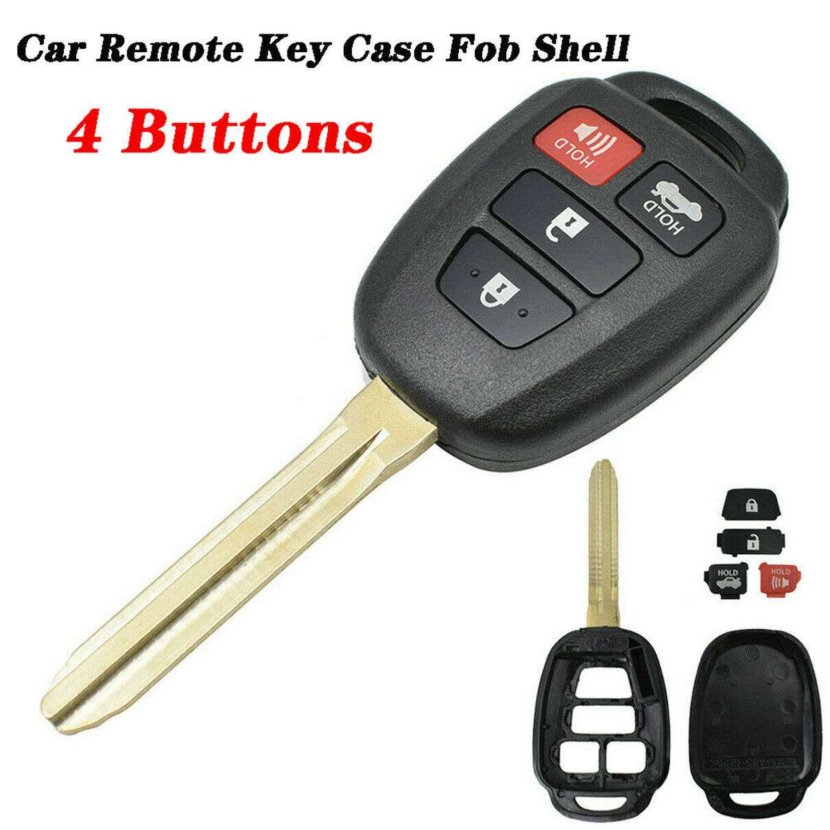 Toyota Corolla Key Shell 4Buttons OEM