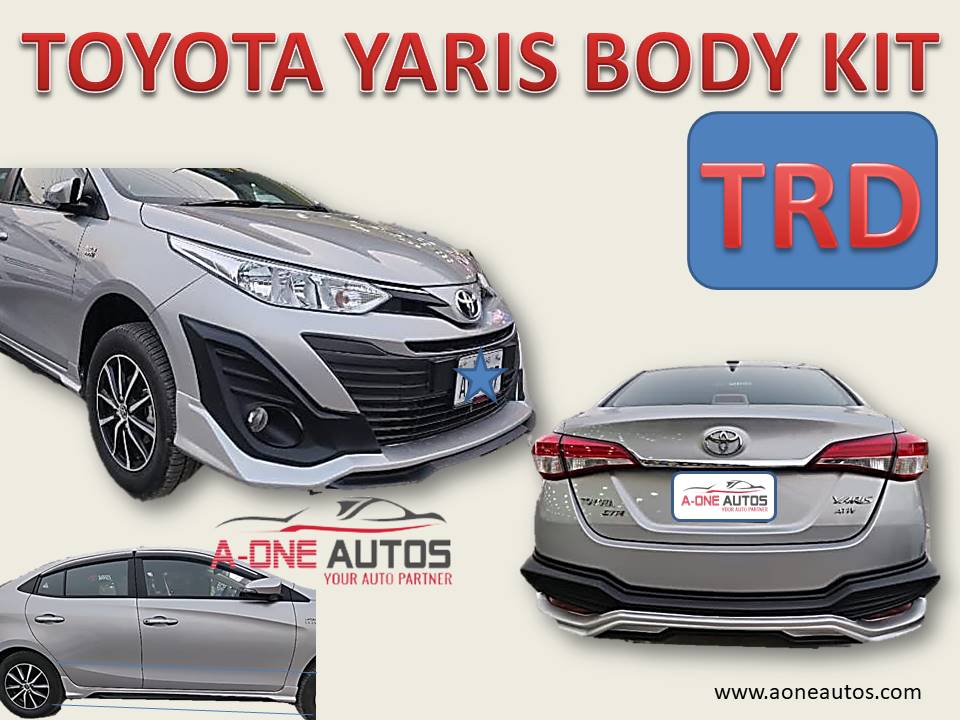Toyota Yaris Body Kit TRD without Paint view 2
