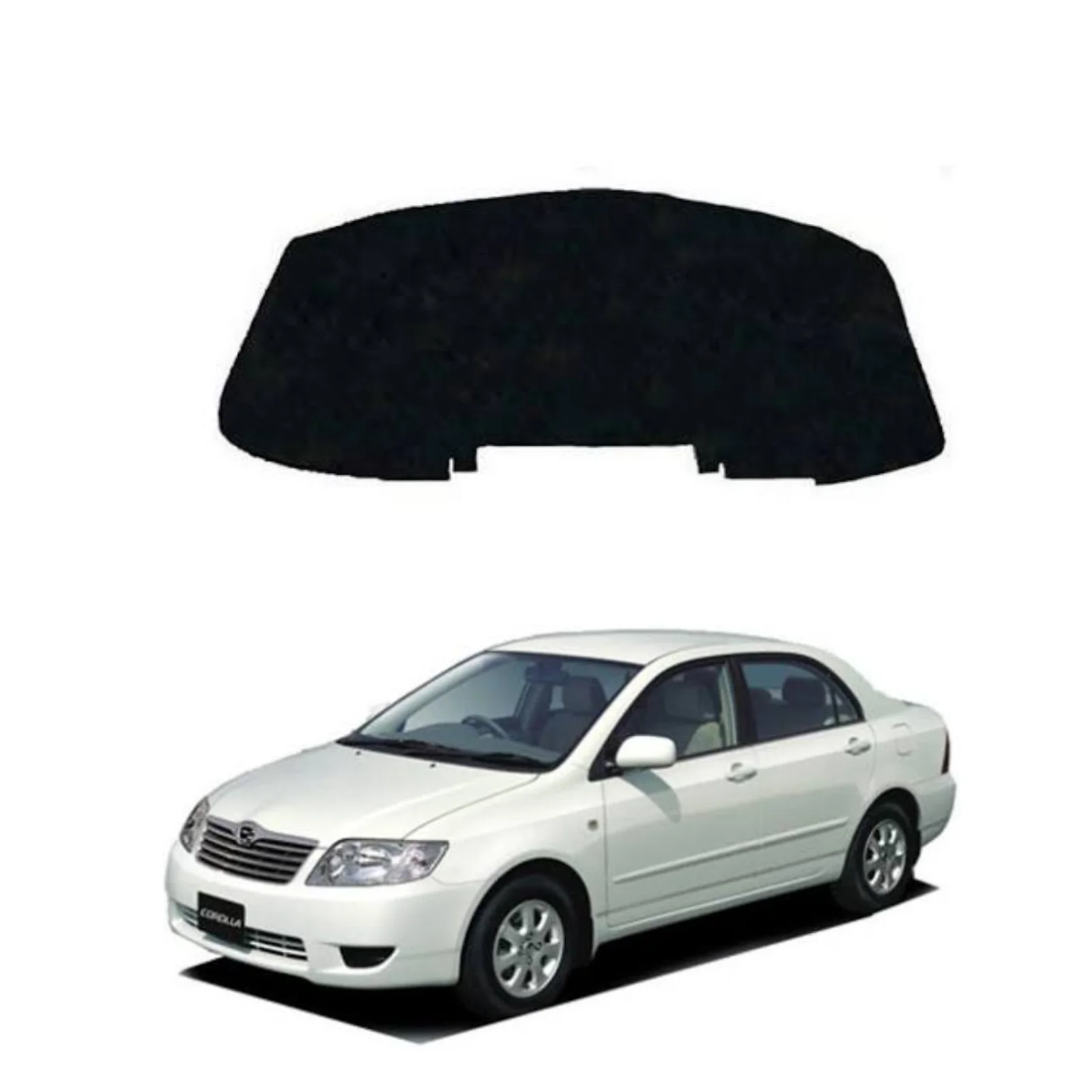 Toyota Corolla X Japan Bonnet Insulator Namda with Clips Premium