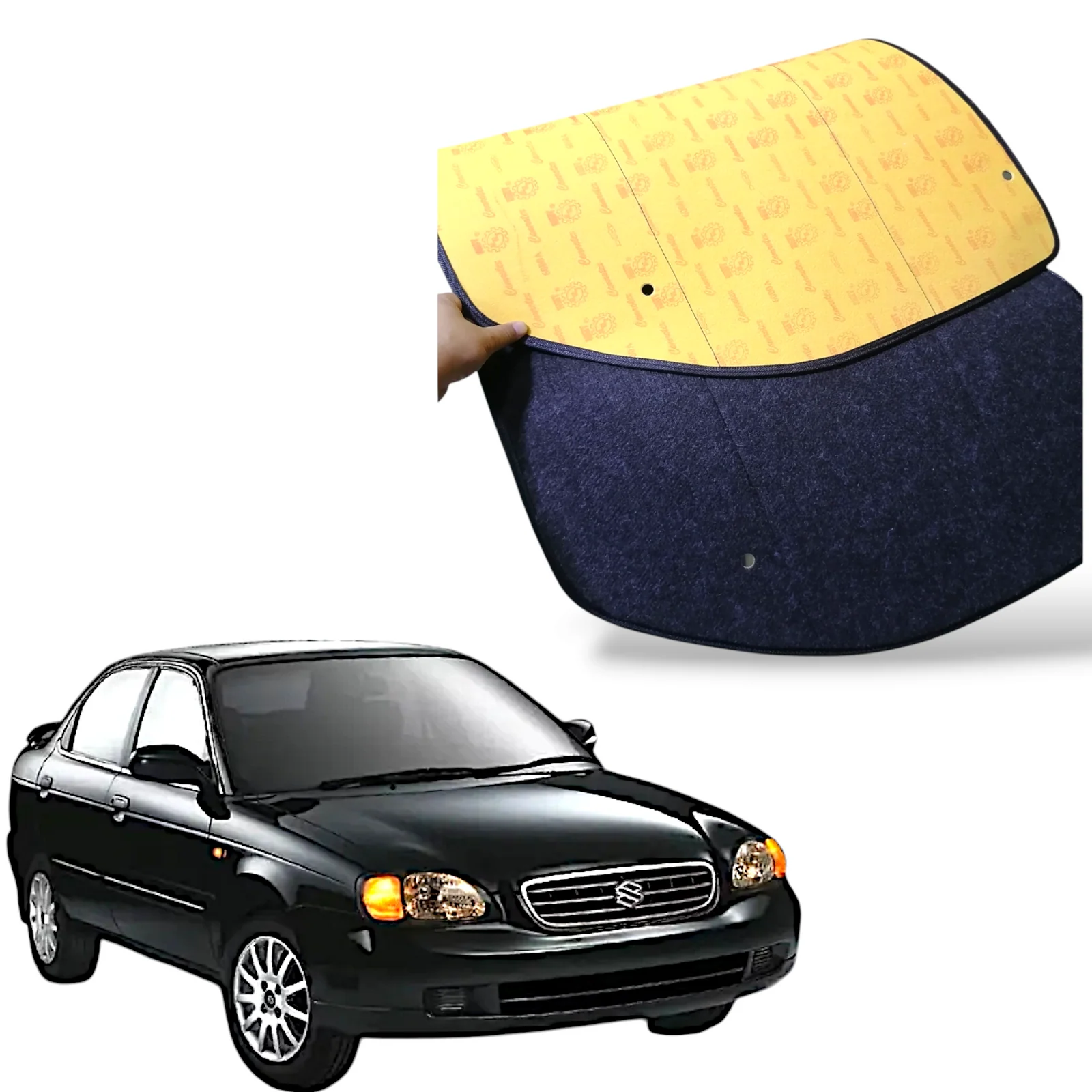 Suzuki Baleno 2005 | Bonnet Insulator | Heat & Sound Proofing