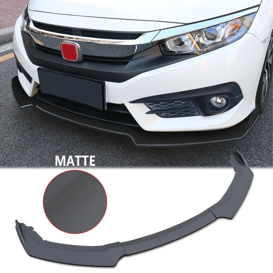 Front Bumper Canard Lip Extension For Honda Civic New Model