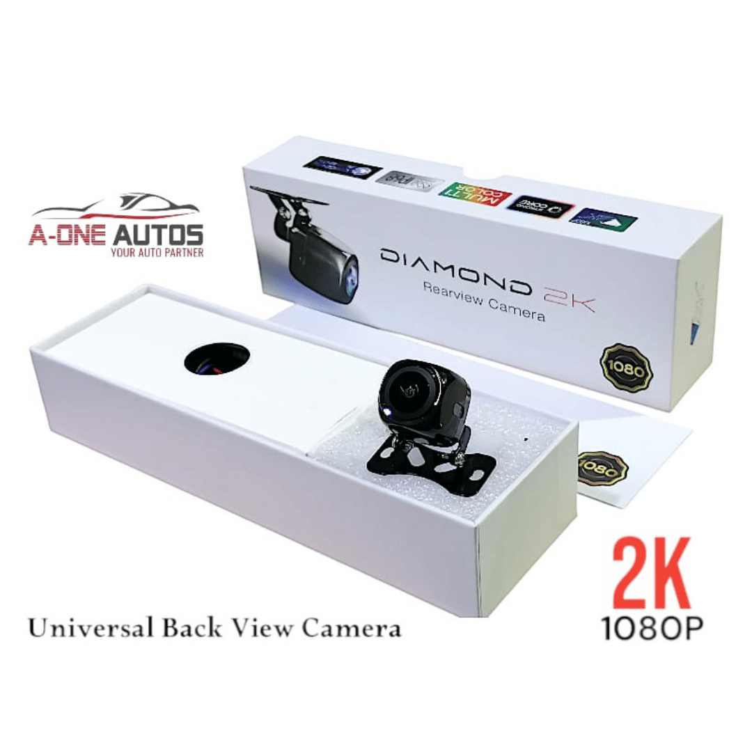 2K Diamond Ultra HD Night Vision Rear View Camera – 12V Universal Fit, IP68 Waterproof view 5