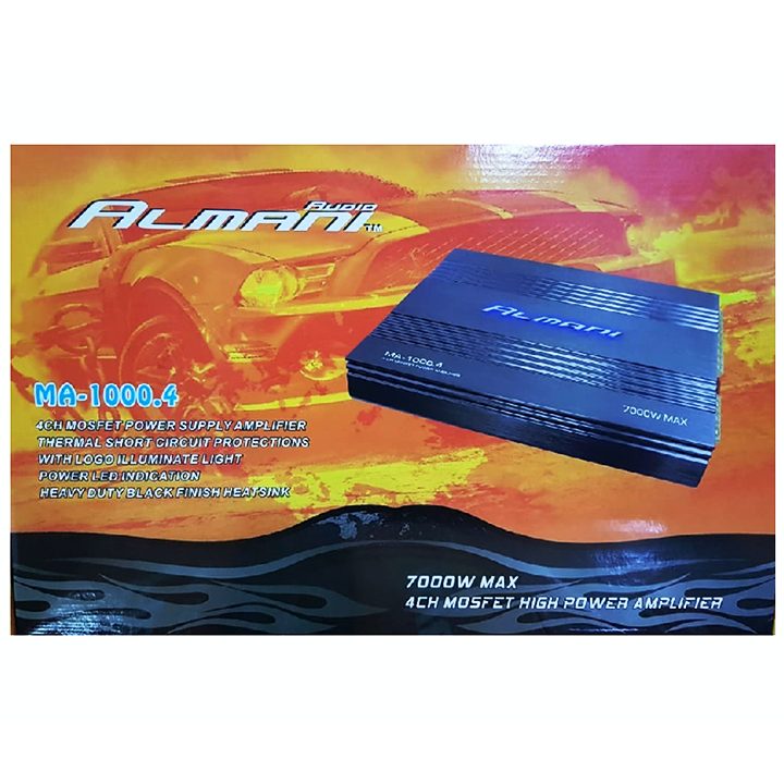 Amplifier Almani MA-100.4 Max Power 7000W