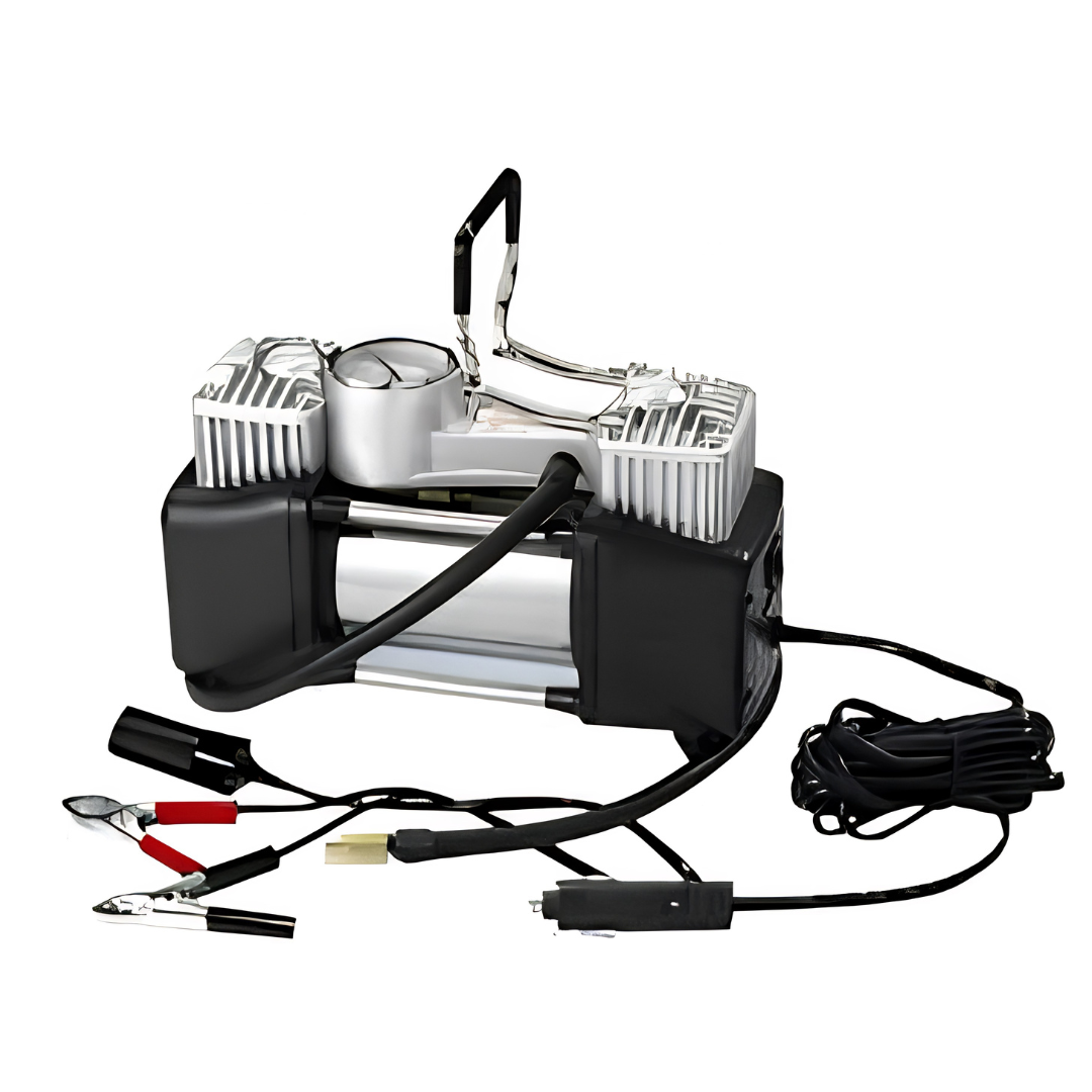 12V Digital Air Pump – Portable Tyre Inflator with Auto Stop and LED Light view 3