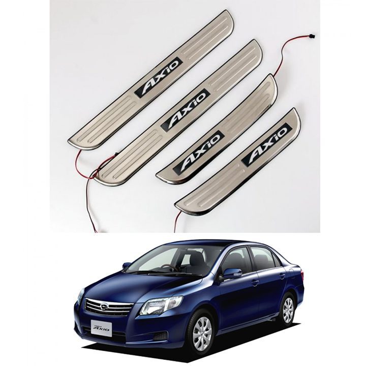LED Door Sill Plate Set For Toyota Axio