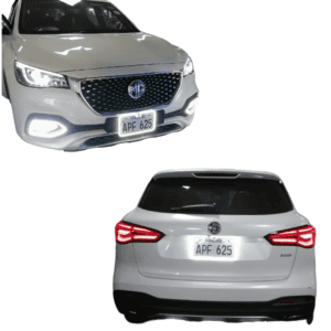 Car Plate Frame | White Frame | Camera Fitting | 2pcs
