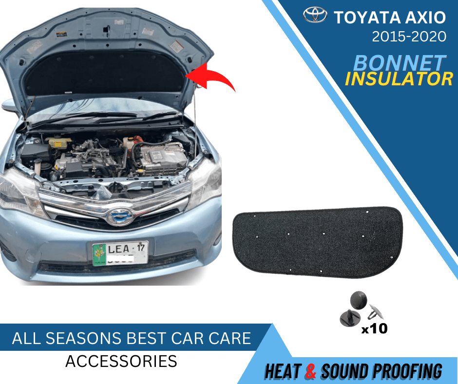 Toyota Axio Hybrid Bonnet Insulator | Insulator | Namda with Clips