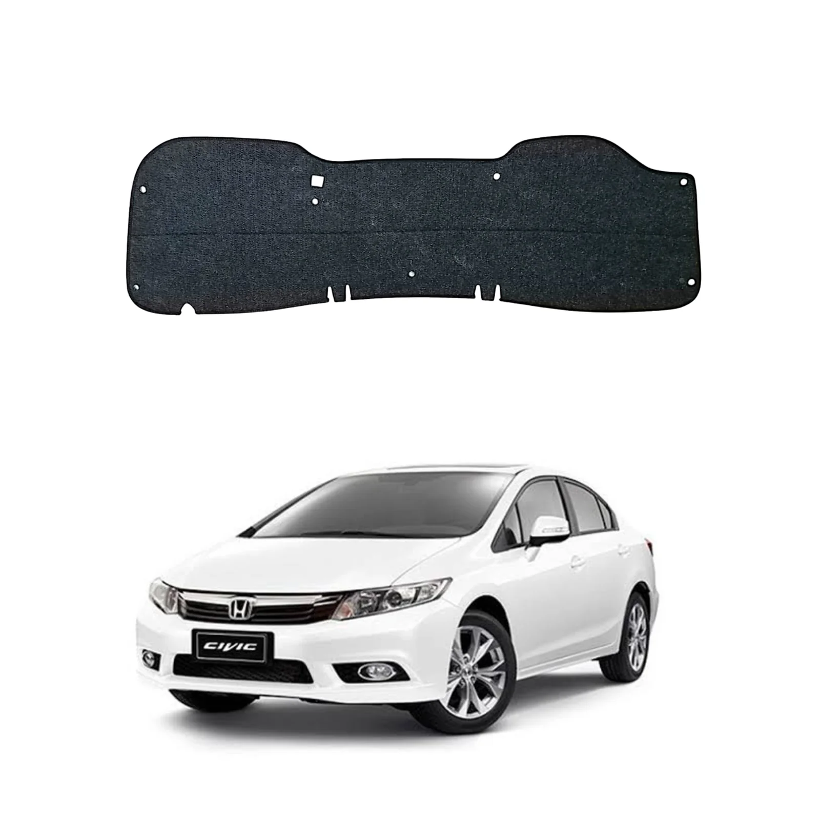 Honda Civic Rebirth Bonnet Insulator Namda 5mm with Clips