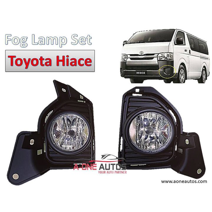Fog Lamp Set Toyota Hiace Van