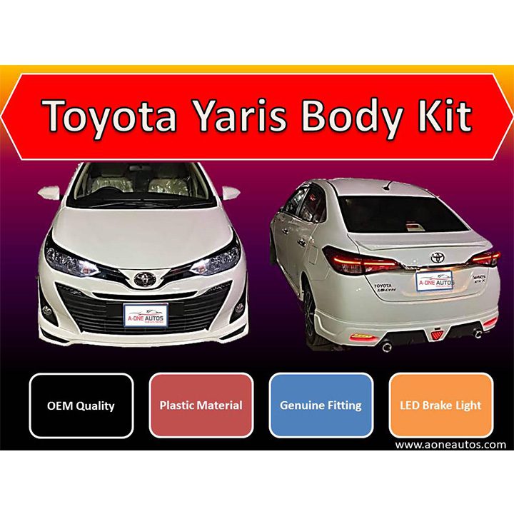 Toyota Yaris Body Kit Genuine Plastic