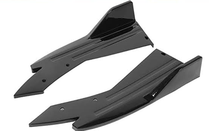 Rear Bumper Diffuser Splitter Canada Universal – Sporty Back Styling Upgrade view 2
