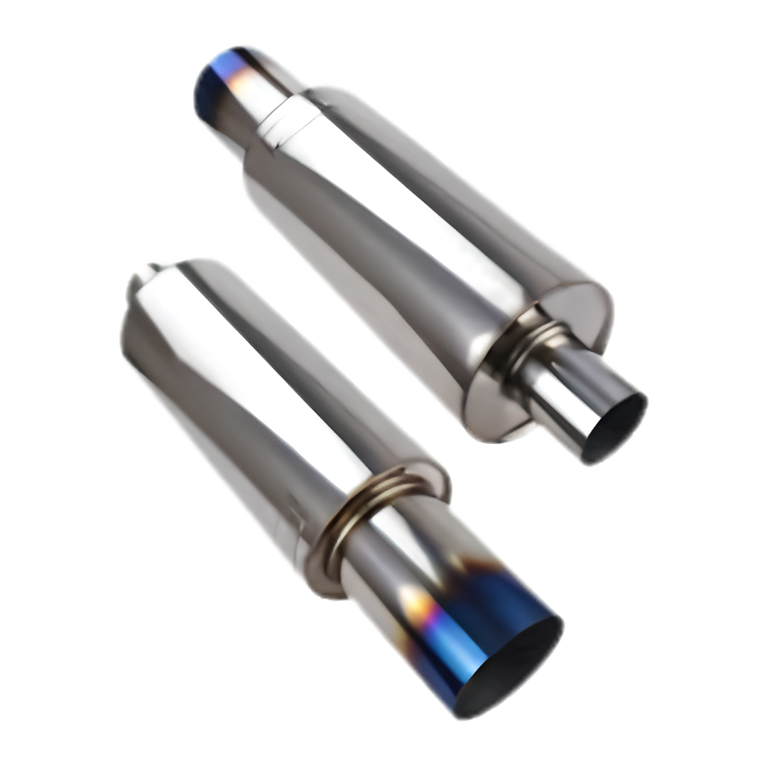 Silencer Exhaust Baffle HKS Style 2 Inch Inlet – Universal Muffler Tip Insert view 2