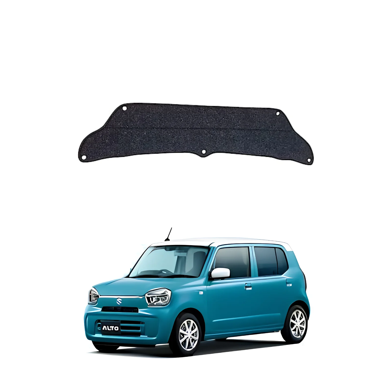 Suzuki Alto Japanese Model Bonnet Insulator Namda 5mm with Clips