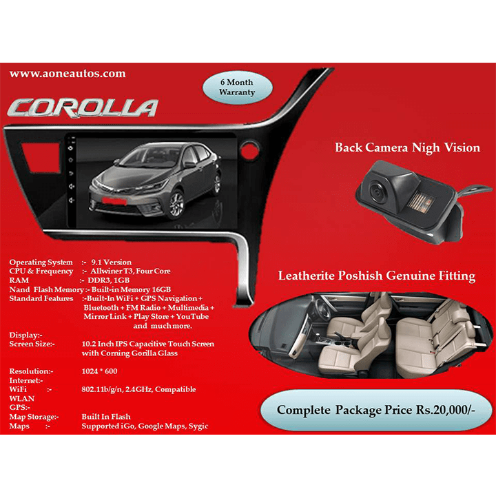 A ONE PACKAGE FOR TOYOTA COROLLA -03