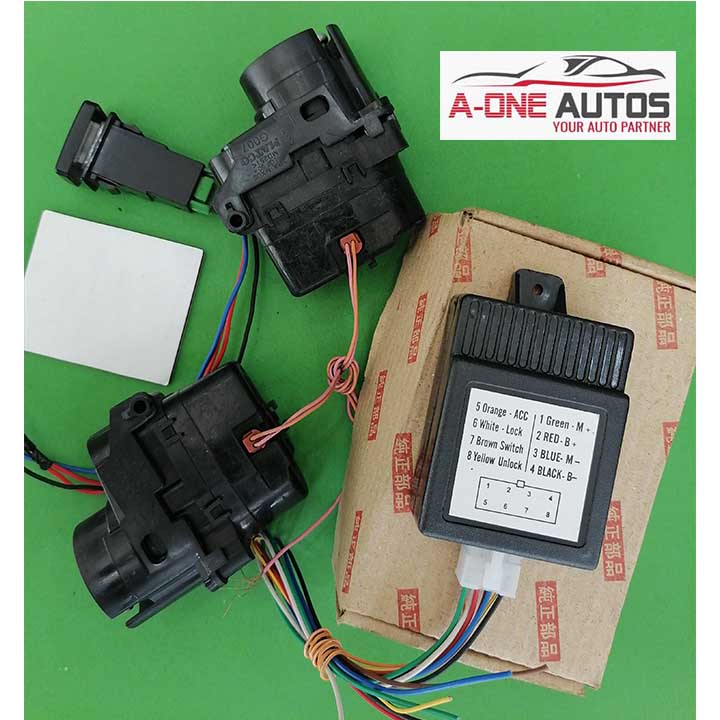 Toyota Yaris Auto Retract Motors with Auto Folding Kit