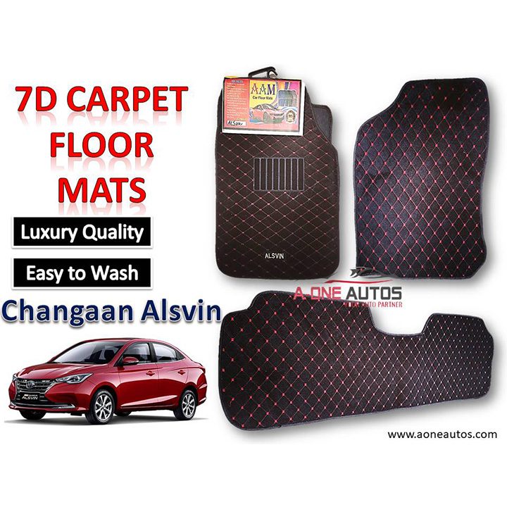 Changaan Alsvin 7D Luxury Carpet Floor Mat Set