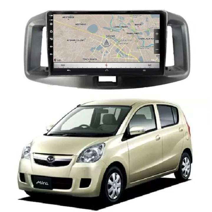 Android Panel Daihatsu Mira 2006 to 2018 Model OEM Fitting