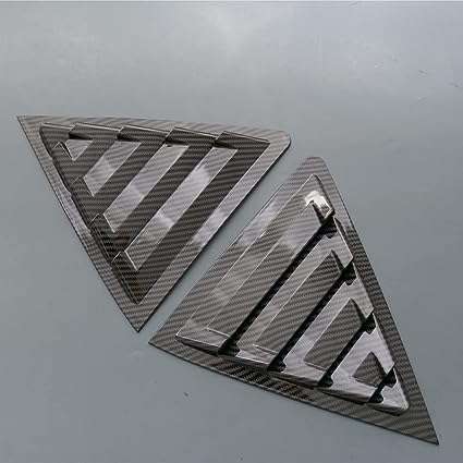 Toyota Corolla 2015-2024 Sporty Design Quarter Glass Louver(Pair) view 3