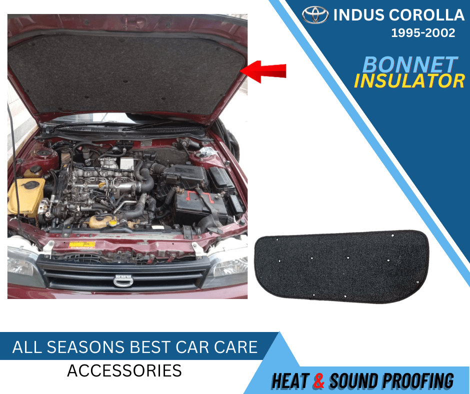 Bonnet Insulator for Toyota Indus Corolla 1994 ~ 2002