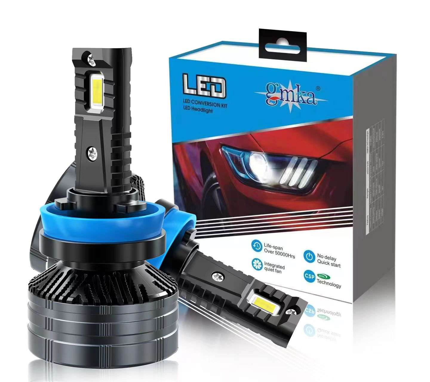 Car LED Headlight Bulb 150W H7 H4 H11 LED Lamp 3 Copper Tube LED Auto fog Lights 9005 9006 12V Turbo Headlight Bulb view 3