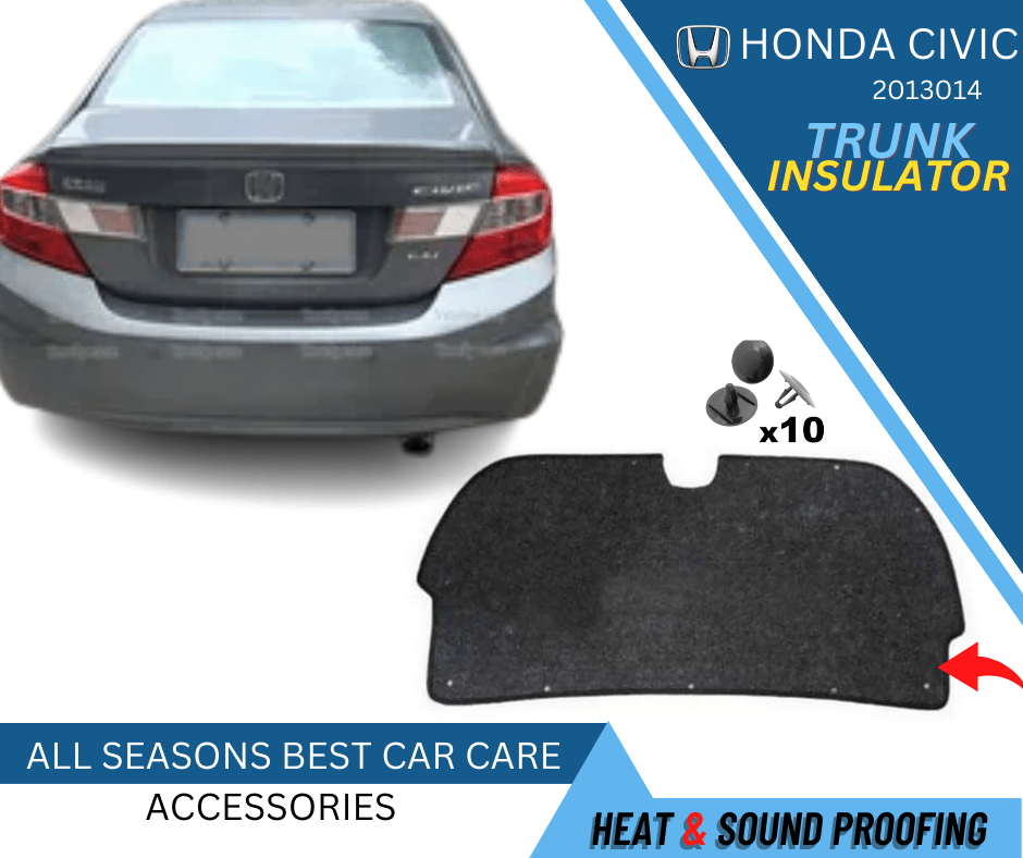 Trunk Insulator For Dust & Sound Proofing – Civic 2014