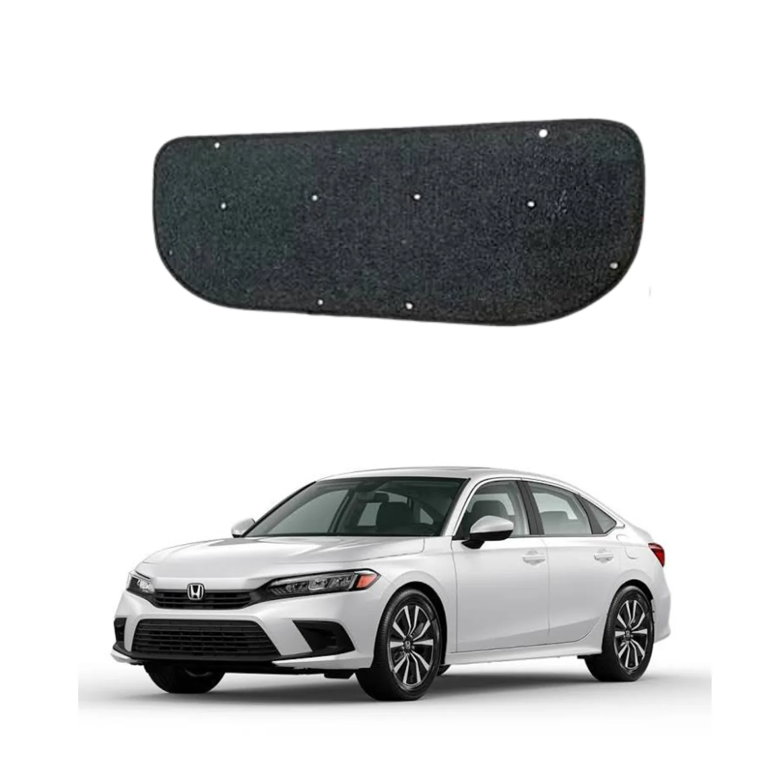 Honda Civic 2022 Bonnet Insulator Namda 5mm with Clips