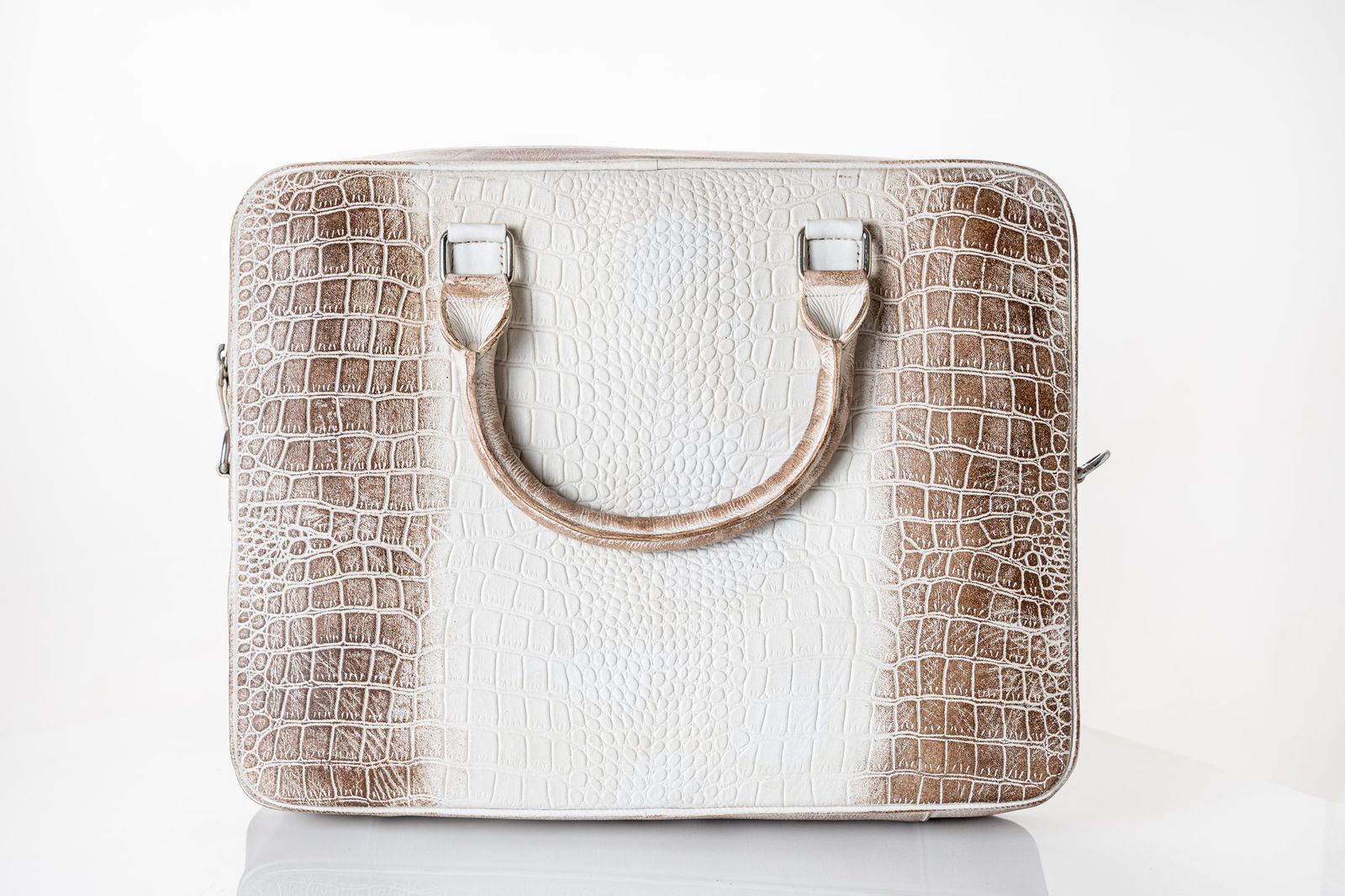 Pearl White Laptop Carry, view 1