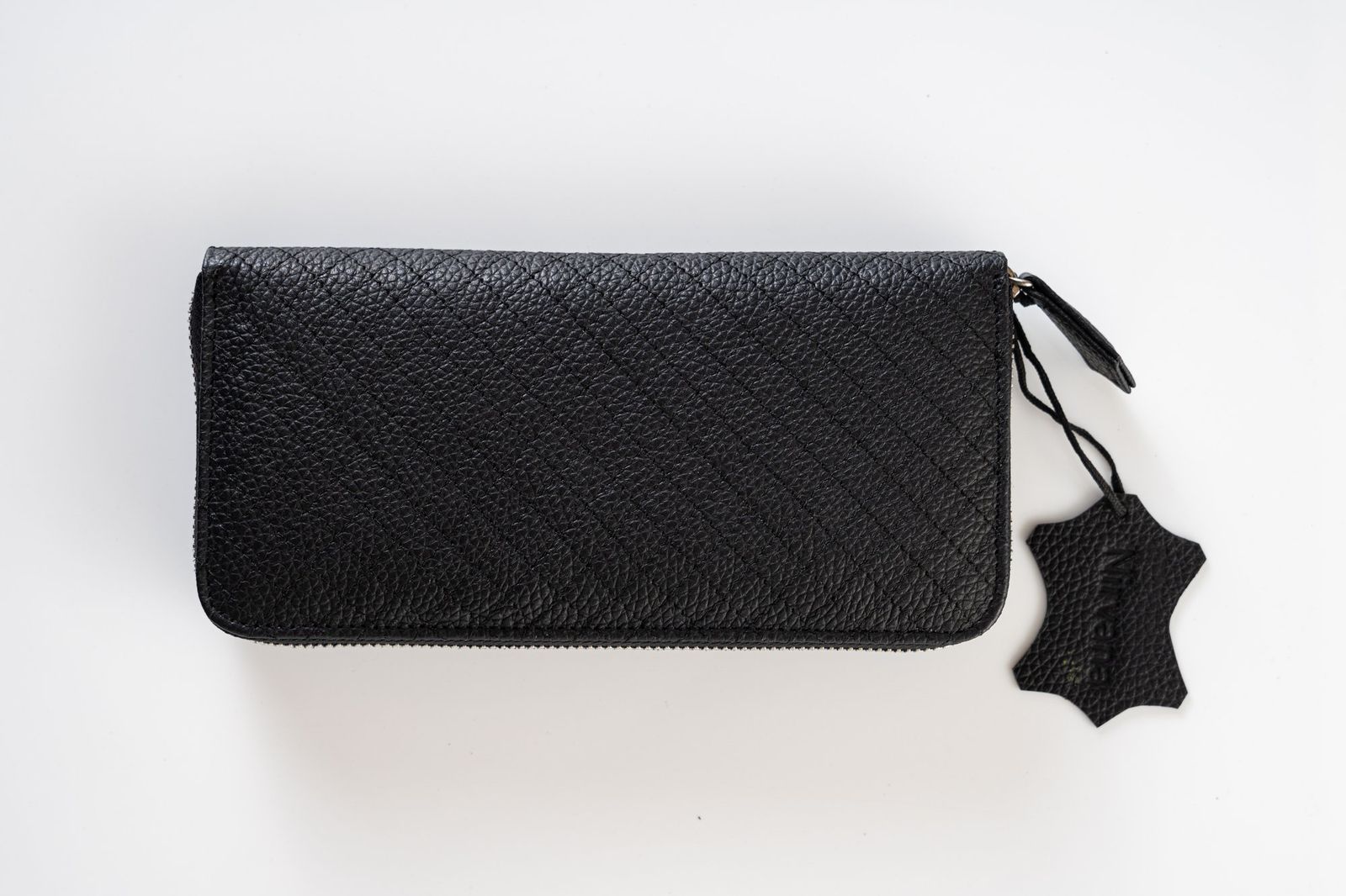 Weaved Stitched Clutch, view 1