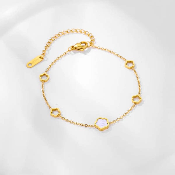 Five Leaf Flower - Bracelet