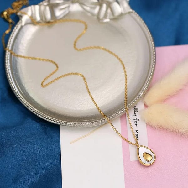 Avocado Charm - Necklace - Hover
