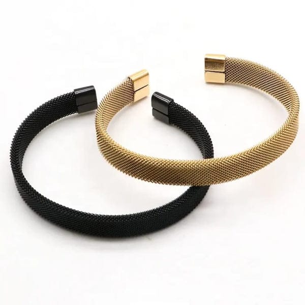 Mesh Open Cuff- Bracelet - Image 3