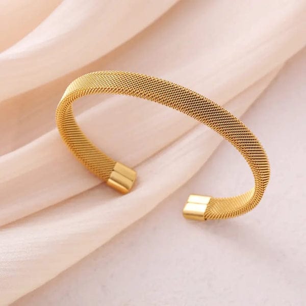 Mesh Open Cuff- Bracelet