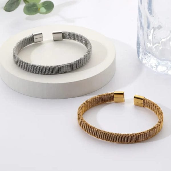 Mesh Open Cuff- Bracelet - Image 6