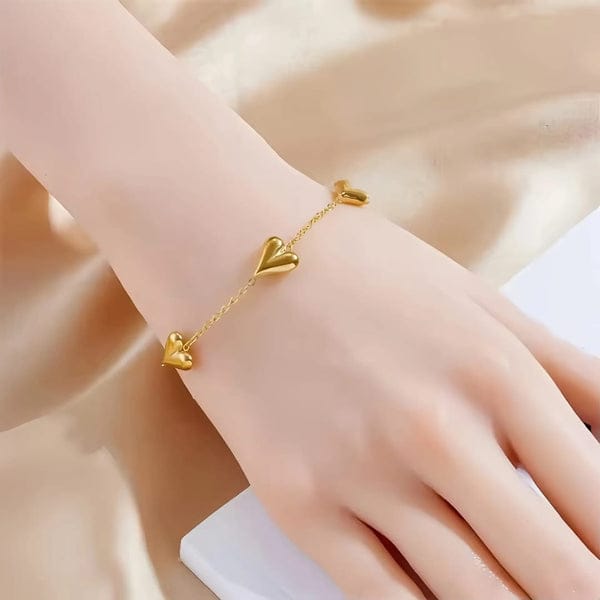 Romantic Heart Charm - Bracelet - Image 3