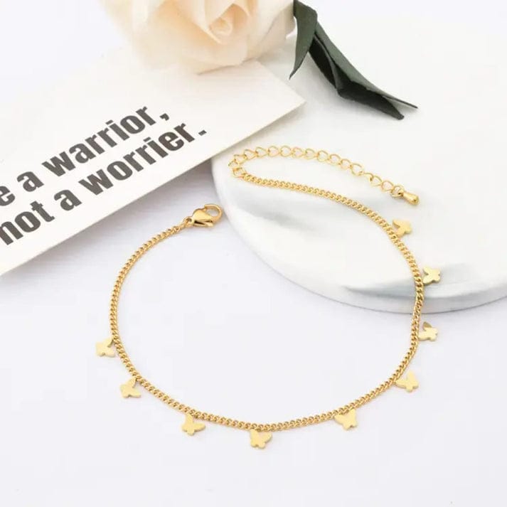 Beautiful Butterfly Chain - Anklet - Hover