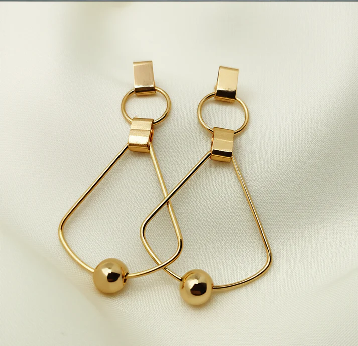 Fancy Gold Dangling - Earrings