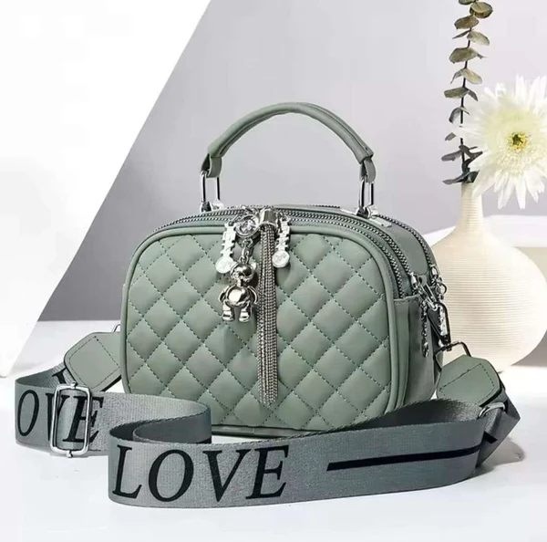 Crossbody Sling Bag Green