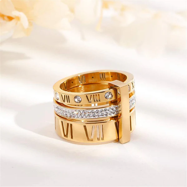 Roman Numeral Multilayer - Ring - Image 3