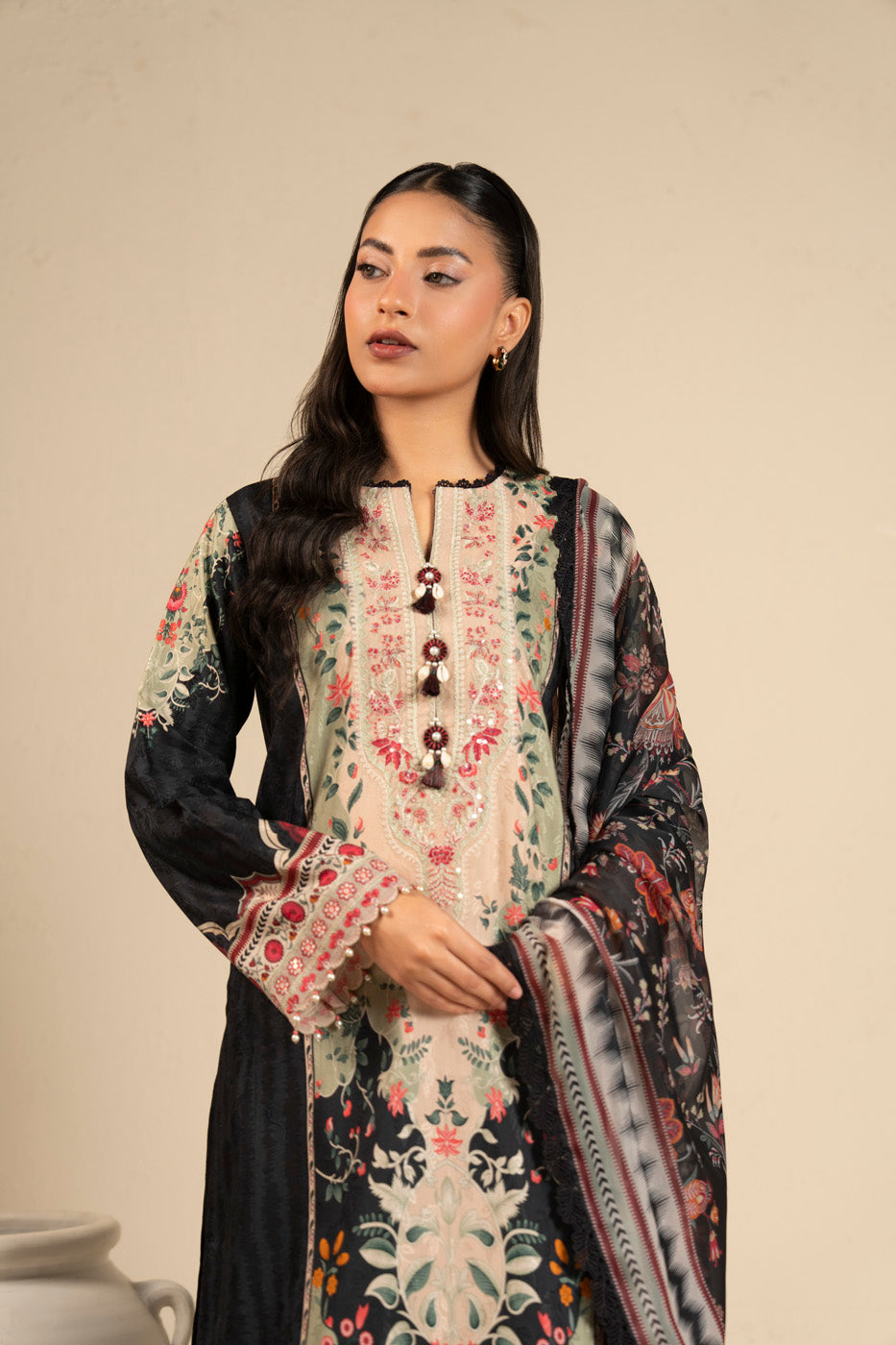 RTS  | SHIRT, TROUSER & DUPATTA alternate view