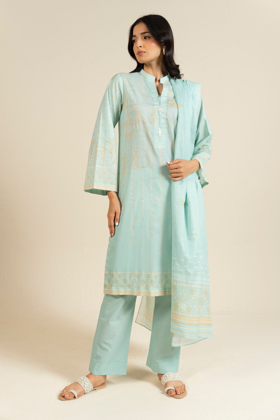 RTS  | SHIRT, TROUSER & DUPATTA