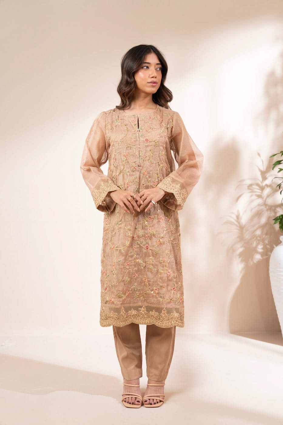 RTW | SHIRT, TROUSER & DUPATTA view 4