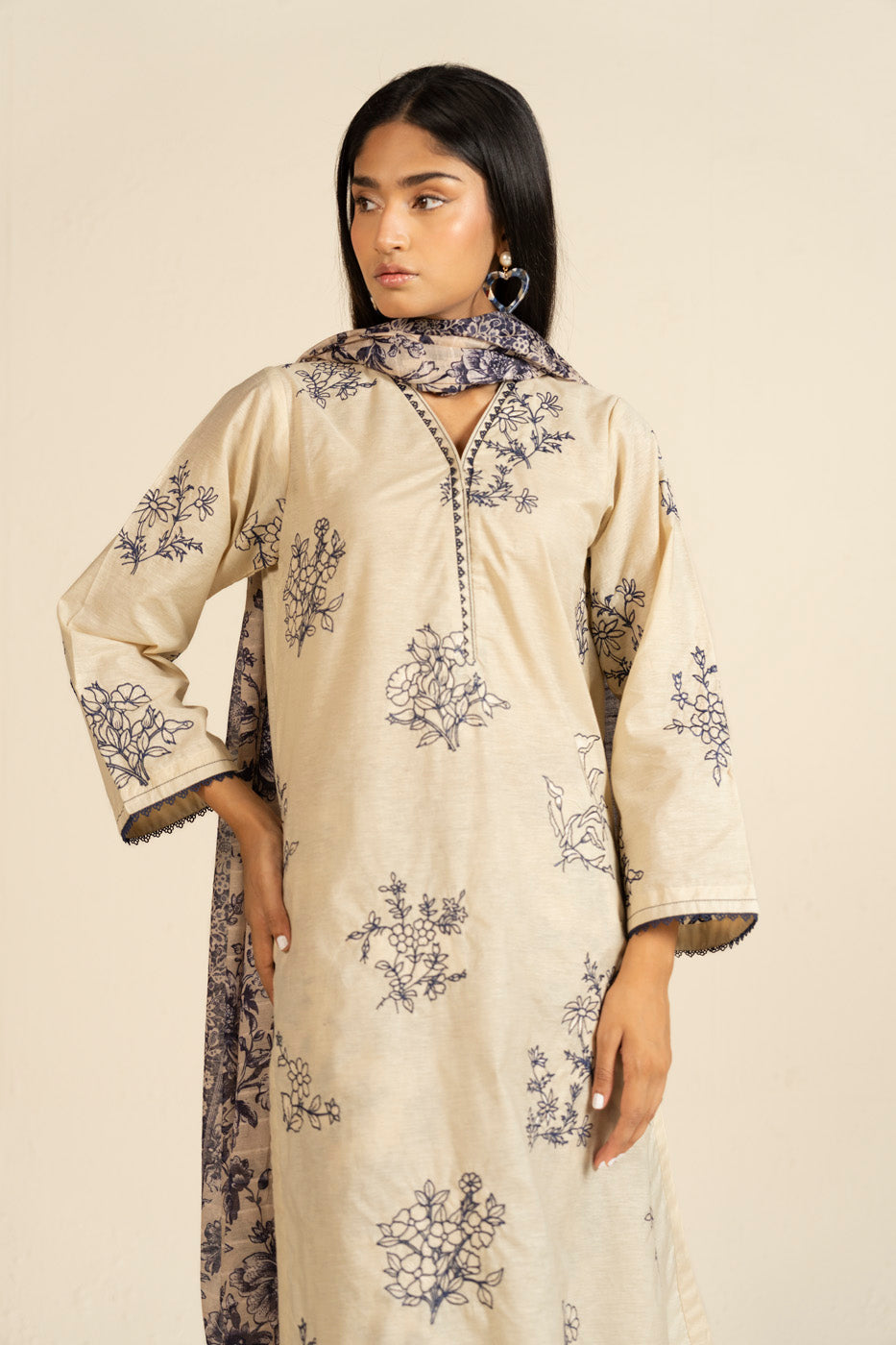 RTW | SHIRT, CULOTTE & DUPATTA alternate view
